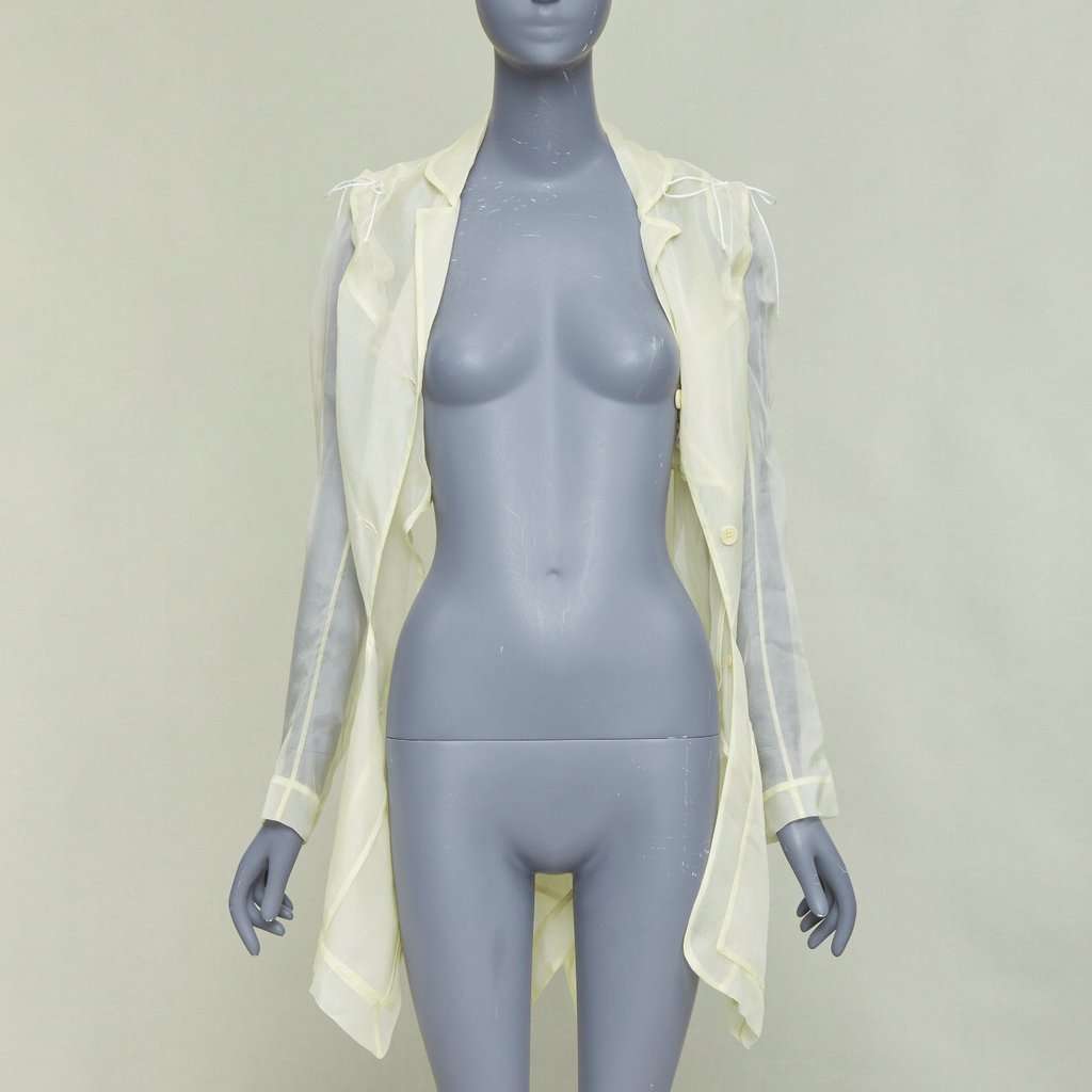 CecIlie Bahnsen Jaughna Yellow Silk Very good condition - Inside View