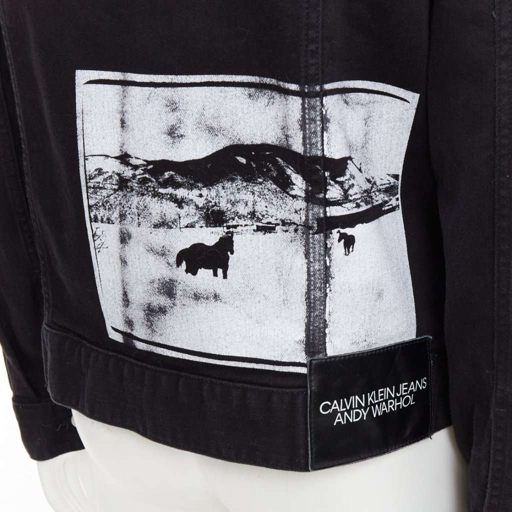 Calvin Klein 205W39NYC Black Cotton Very good condition - Back View