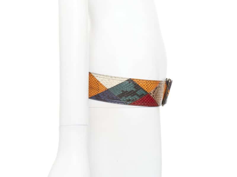 Saint Laurent MultiColor Leather Belt MultiColor Leather Very good condition - Model View