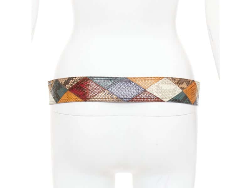 Saint Laurent MultiColor Leather Belt MultiColor Leather Very good condition - Box View