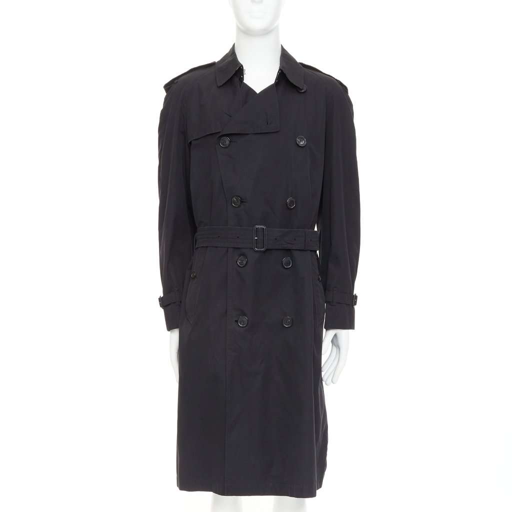 Burberry The Westminster Black Cotton Good condition - Front View