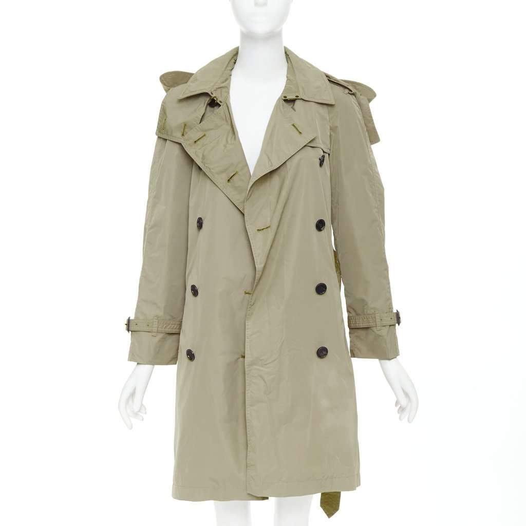 Burberry Beige Polyester Coat Beige Polyester Very good condition - Inside View