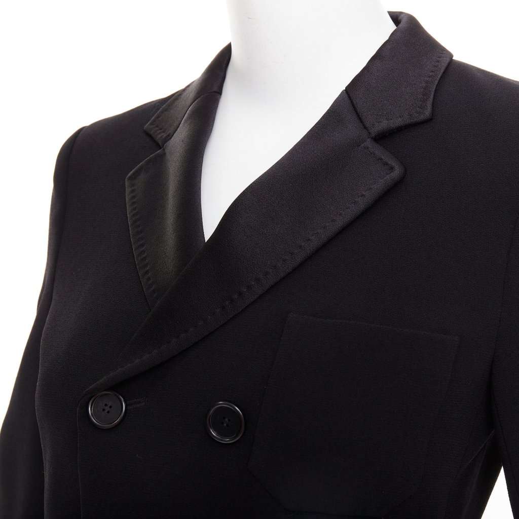 Balenciaga Black Jacket Black Very good condition - Back View