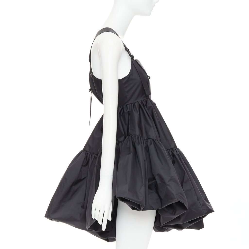 CecIlie Bahnsen SHARA MOUNTAIN DRESS Black Never worn, with tag - Model View