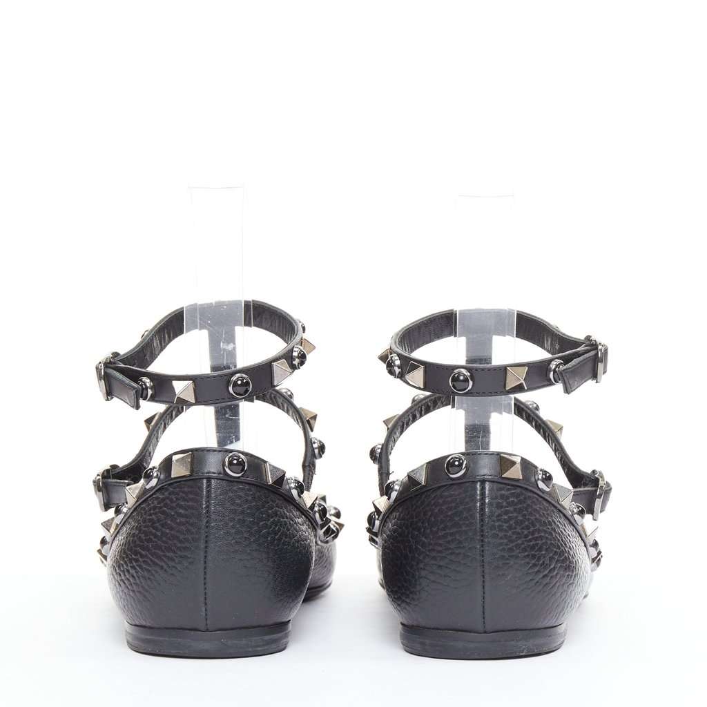 Valentino Rockstud Black Leather Good condition - Box View