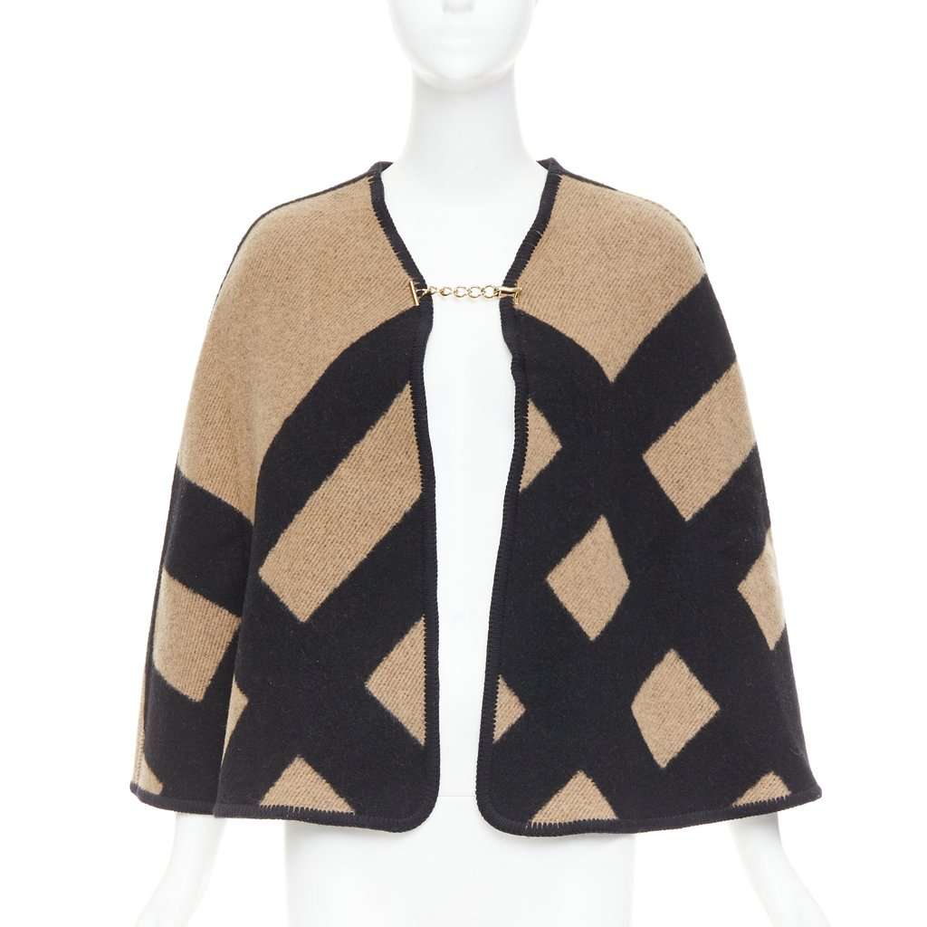 Burberry Beige Wool Jacket Beige Wool Very good condition - Front View