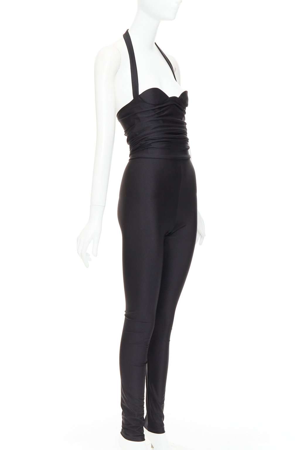 Saint Laurent Black Polyamide Jumpsuit Black Polyamide Never worn, with tag - Inside View