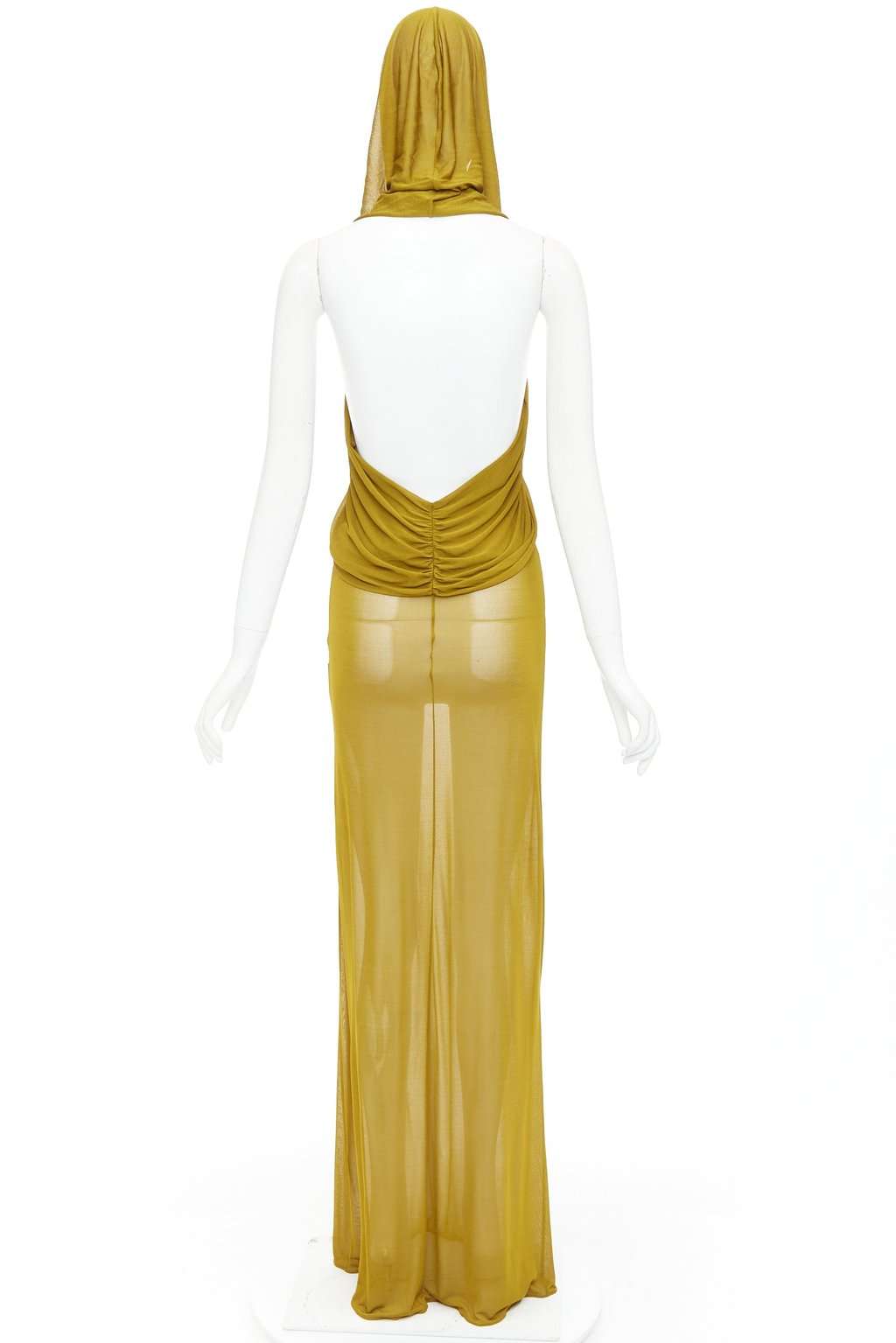 Saint Laurent Green Viscose Dress Green Viscose Never worn, with tag - Box View