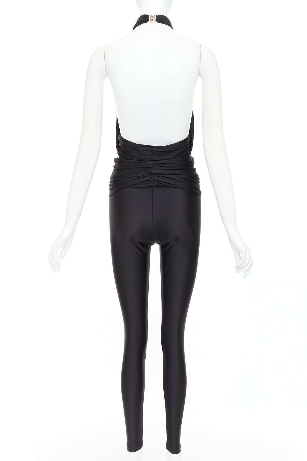 Saint Laurent Black Polyamide Jumpsuit Black Polyamide Never worn, with tag - Box View