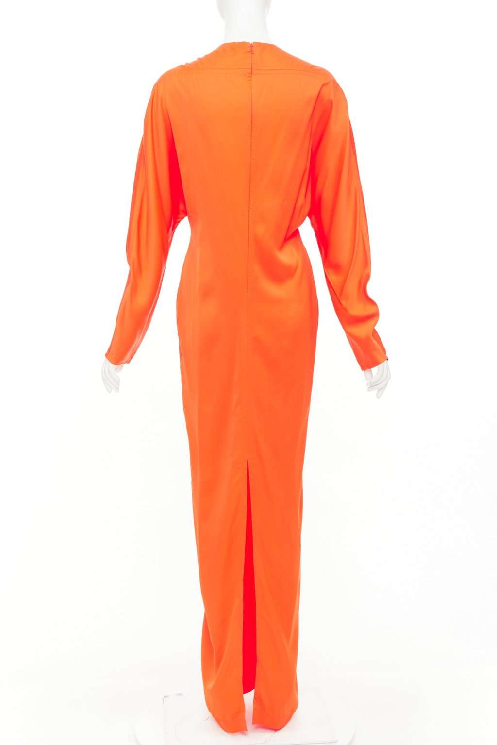 Salvatore Ferragamo Orange Viscose Dress Orange Viscose Never worn, with tag - Box View