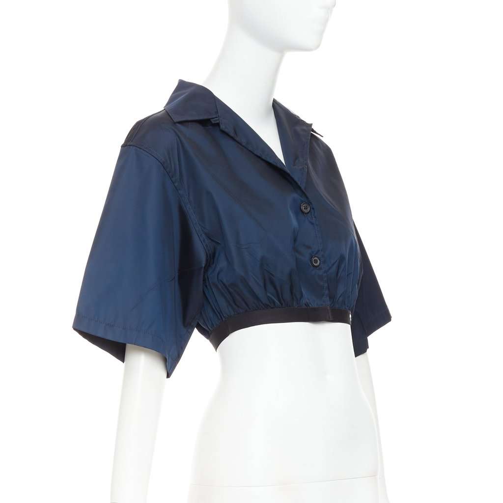 Prada Navy Top Navy Never worn, with tag - Inside View