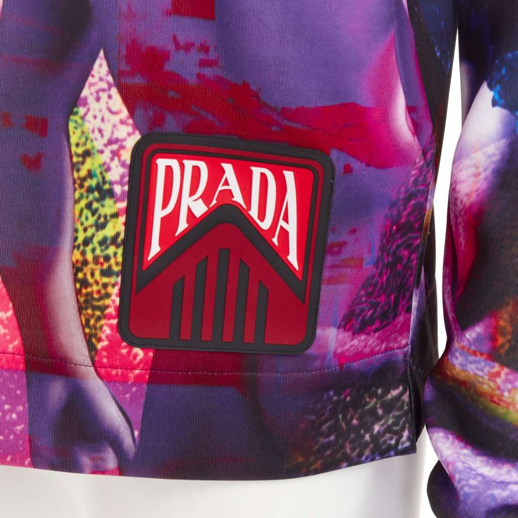 Prada Purple T-Shirt Purple Never worn, with tag - Back View