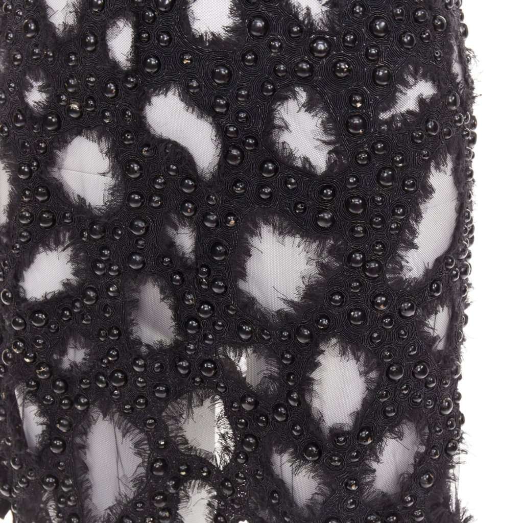 Louis Vuitton Black Dress Black Very good condition - Back View