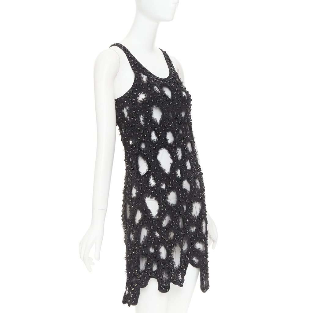 Louis Vuitton Black Dress Black Very good condition - Inside View