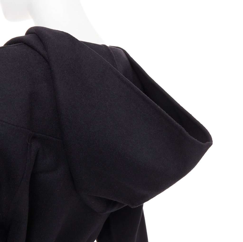 Dior Black Wool Dress Black Wool Very good condition - Back View