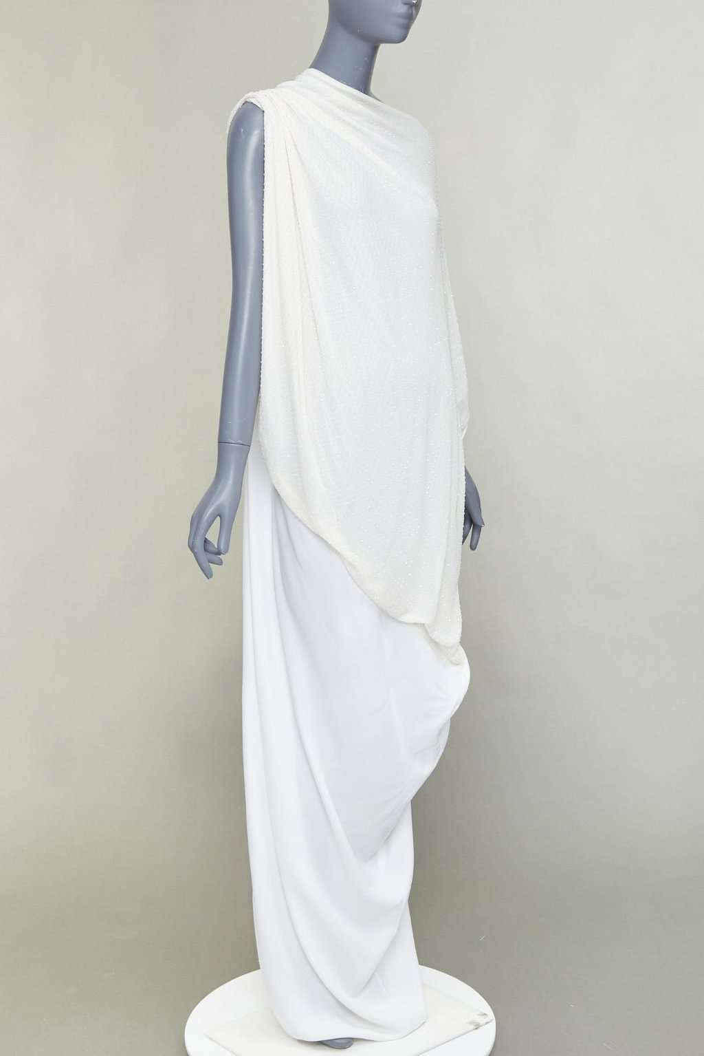 Salvatore Ferragamo White Silk Dress White Silk Very good condition - Inside View