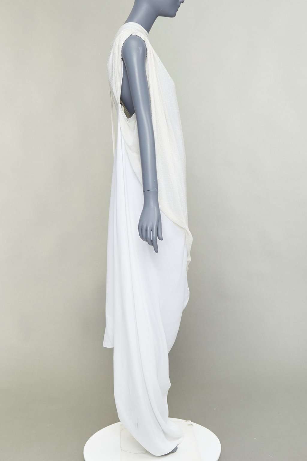 Salvatore Ferragamo White Silk Dress White Silk Very good condition - Model View