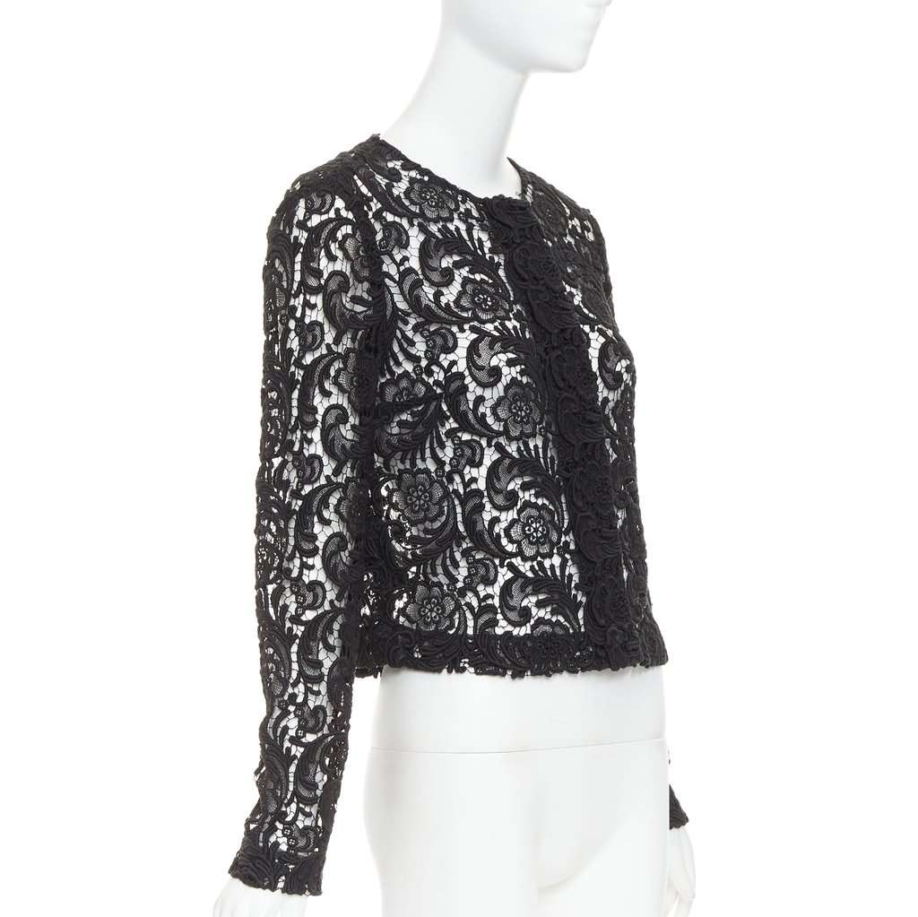 Prada Black Cotton Jacket Black Cotton Very good condition - Inside View