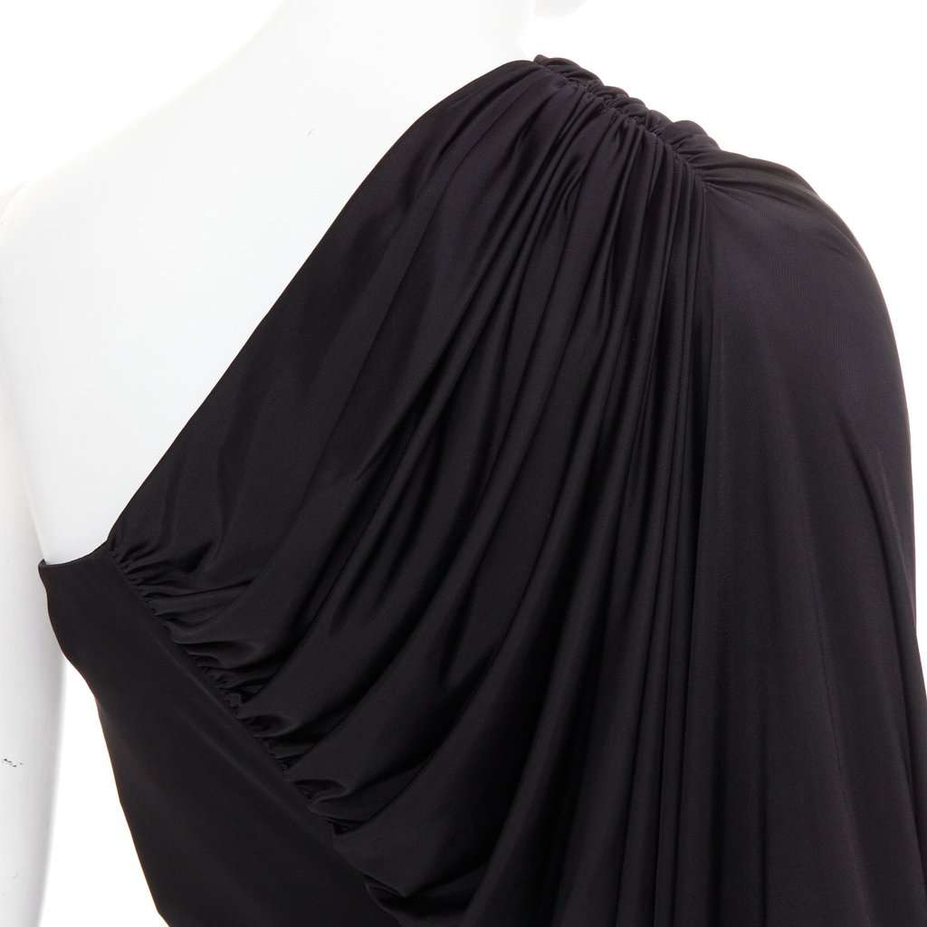 Saint Laurent 736714 Y7F98 1000 Black Viscose Never worn, with tag - Back View