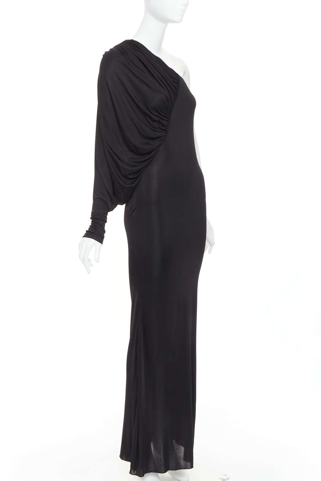 Saint Laurent 736714 Y7F98 1000 Black Viscose Never worn, with tag - Inside View