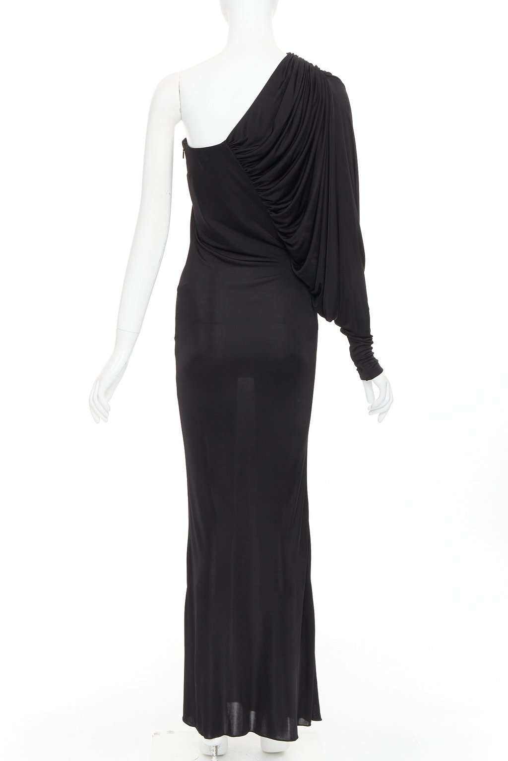 Saint Laurent 736714 Y7F98 1000 Black Viscose Never worn, with tag - Box View