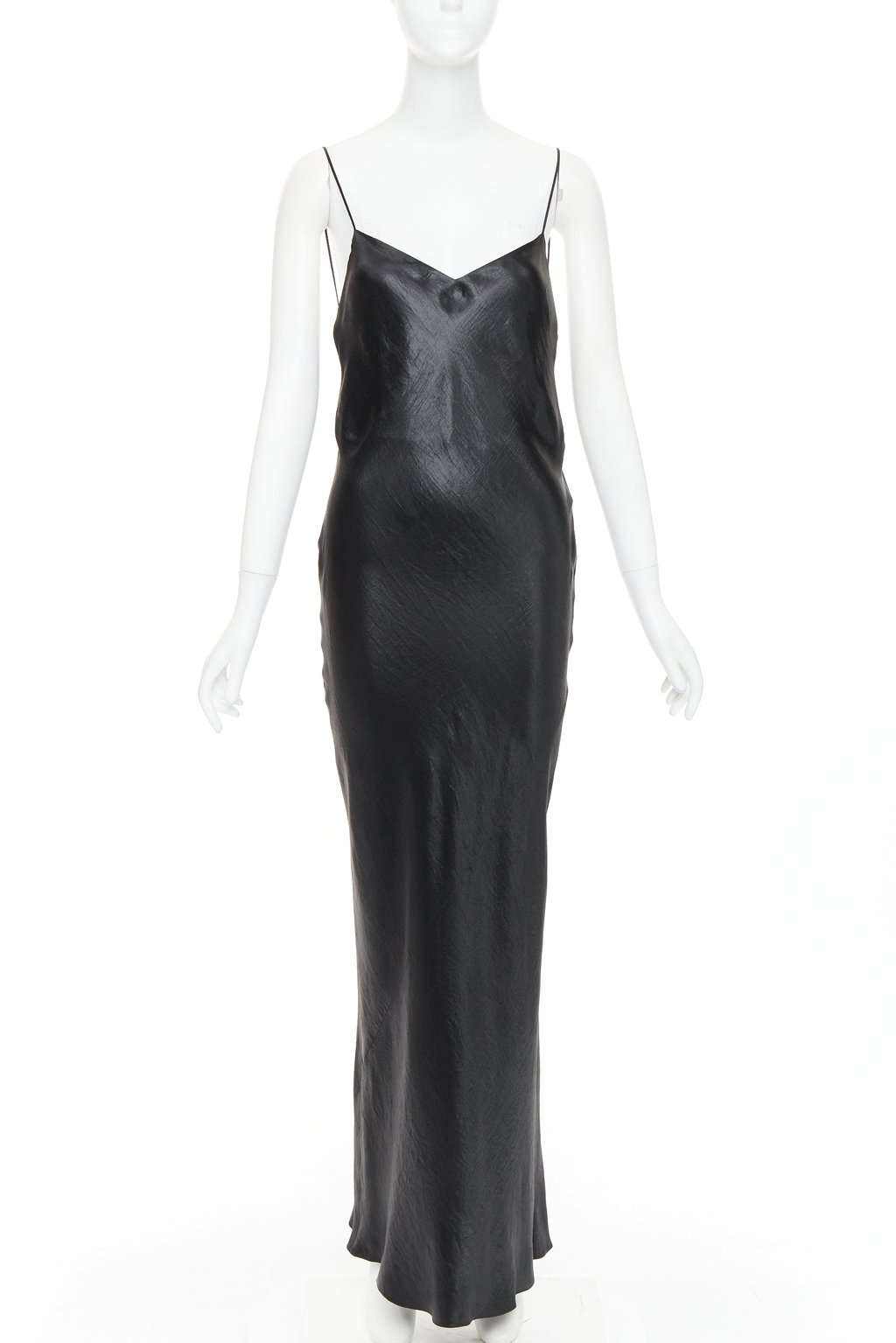 Saint Laurent 761176 Y6H20 1000 Black Viscose Never worn, with tag - Front View