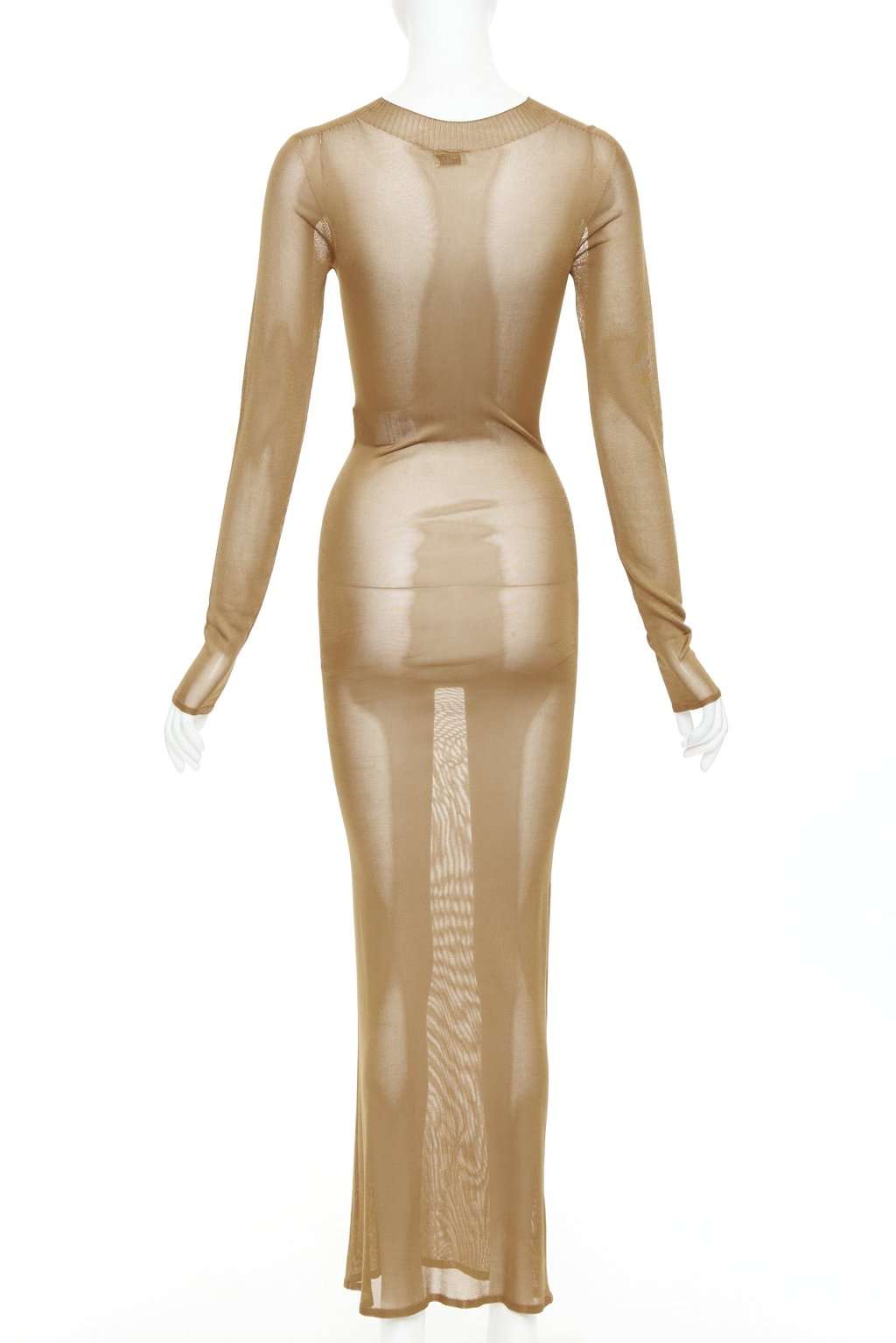 Saint Laurent 750452 Y76CY 2520 Brown Viscose Never worn, with tag - Box View