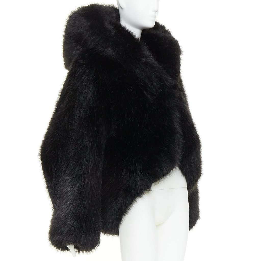 Alexandre Vauthier Black Coat Black Very good condition - Inside View