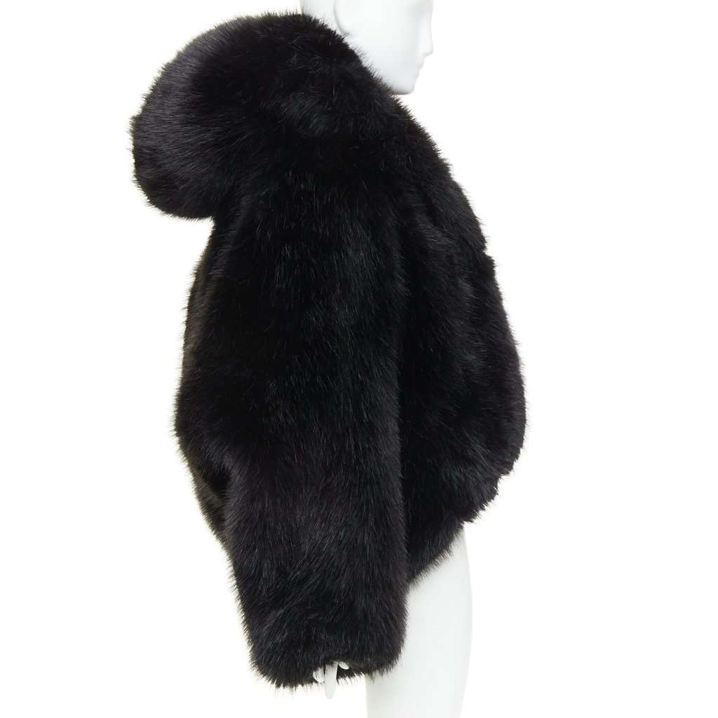 Alexandre Vauthier Black Coat Black Very good condition - Model View