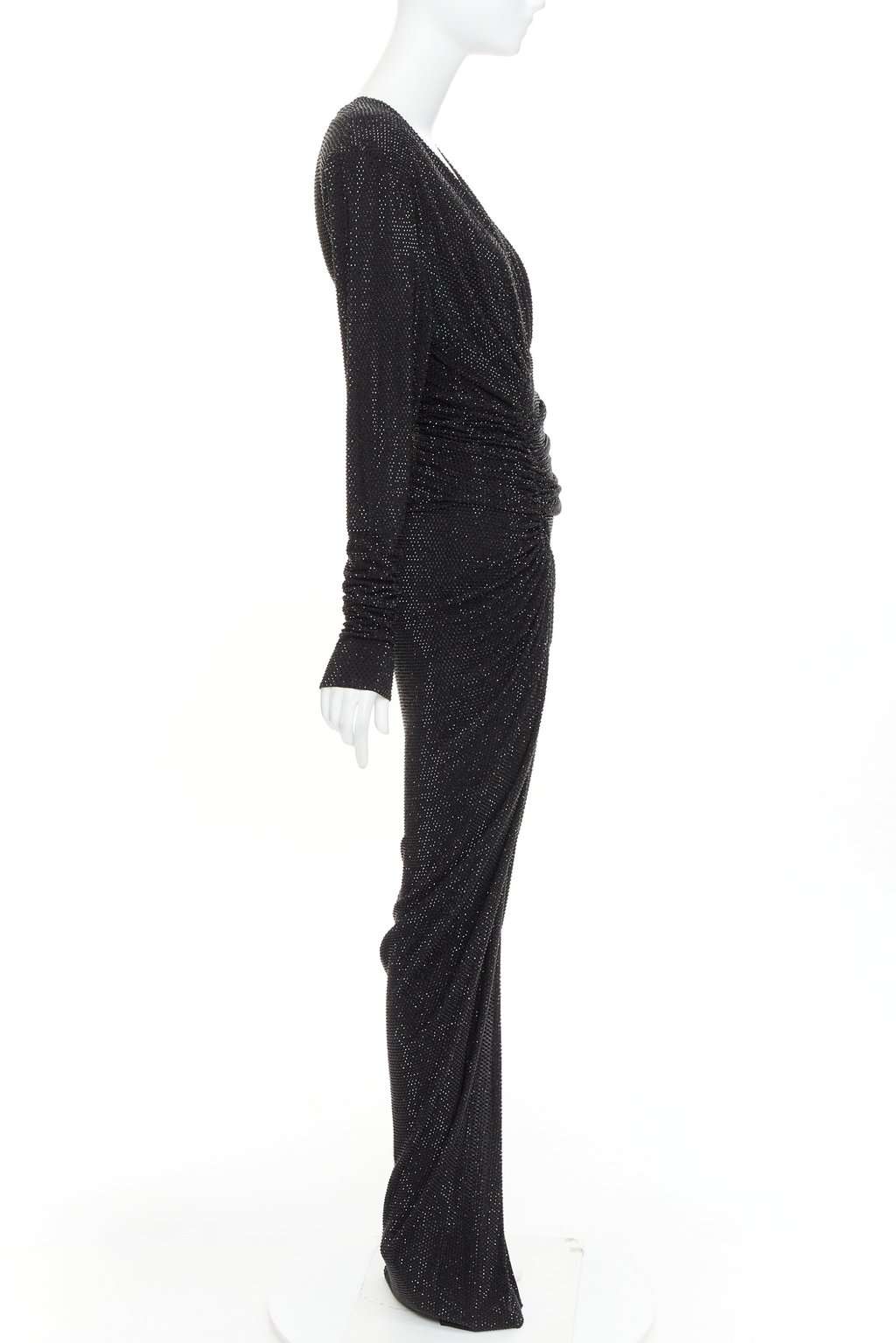 Alexandre Vauthier Black Viscose Dress Black Viscose Very good condition - Model View