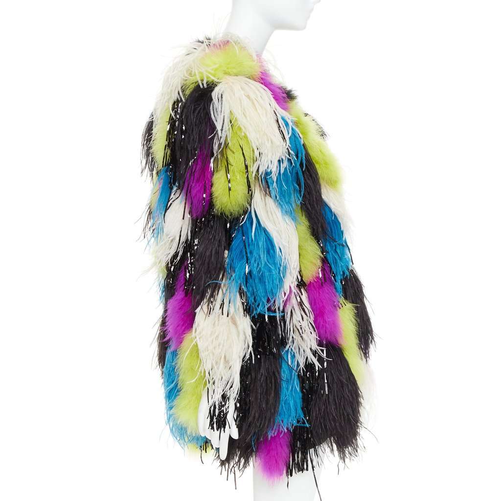Alexandre Vauthier MultiColor Fur Coat MultiColor Fur Very good condition - Box View