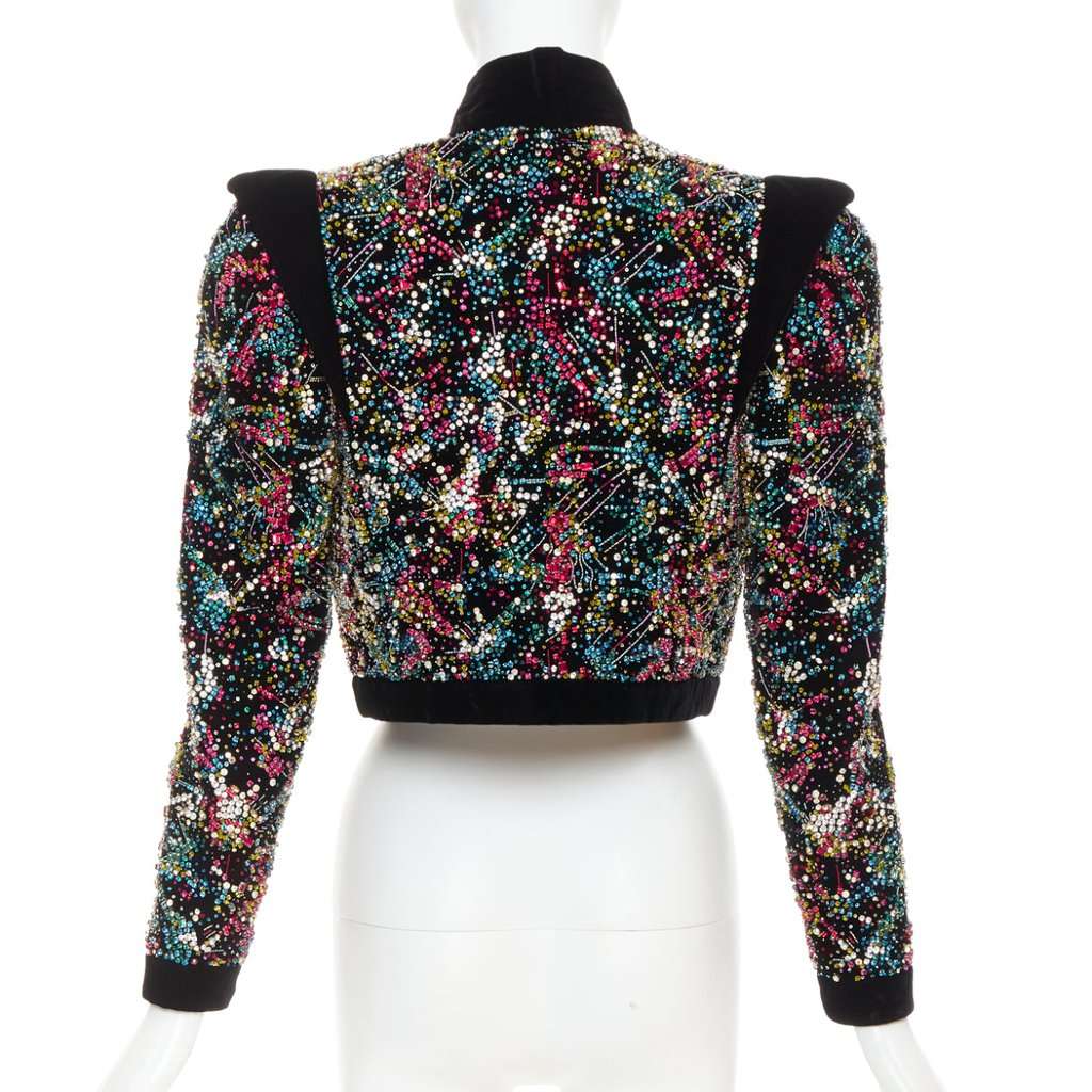 Alexandre Vauthier Black Velvet Jacket Black Velvet Very good condition - Box View