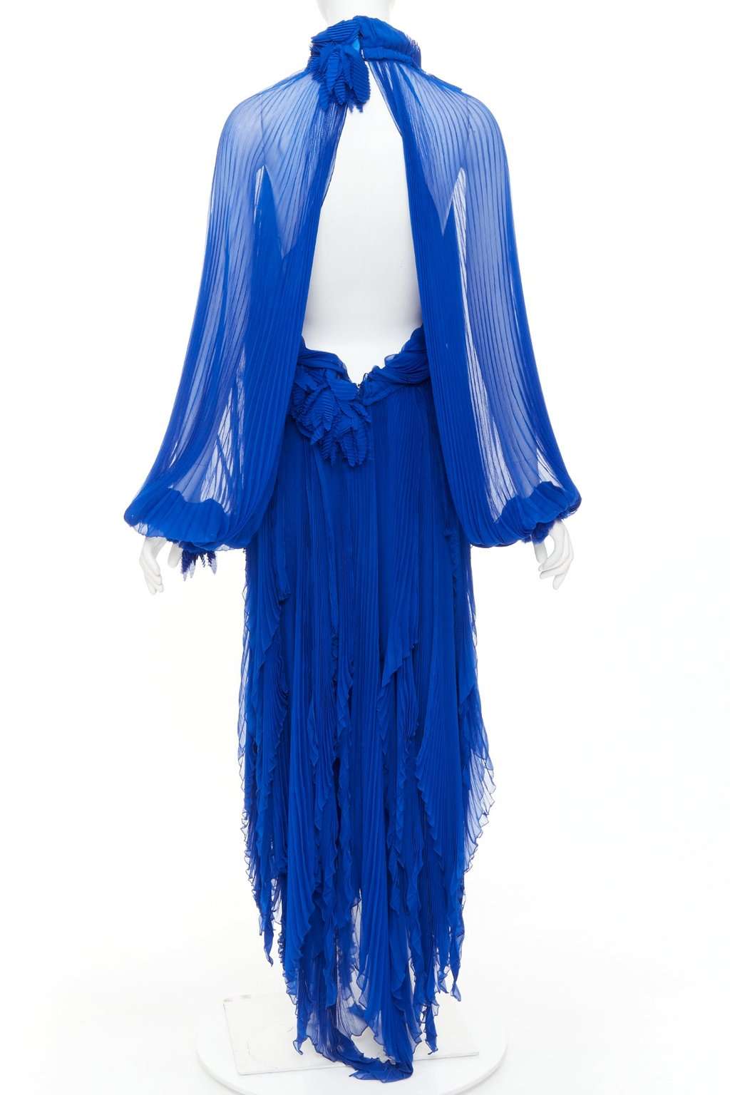 Alexandre Vauthier Blue Silk Dress Blue Silk Very good condition - Box View
