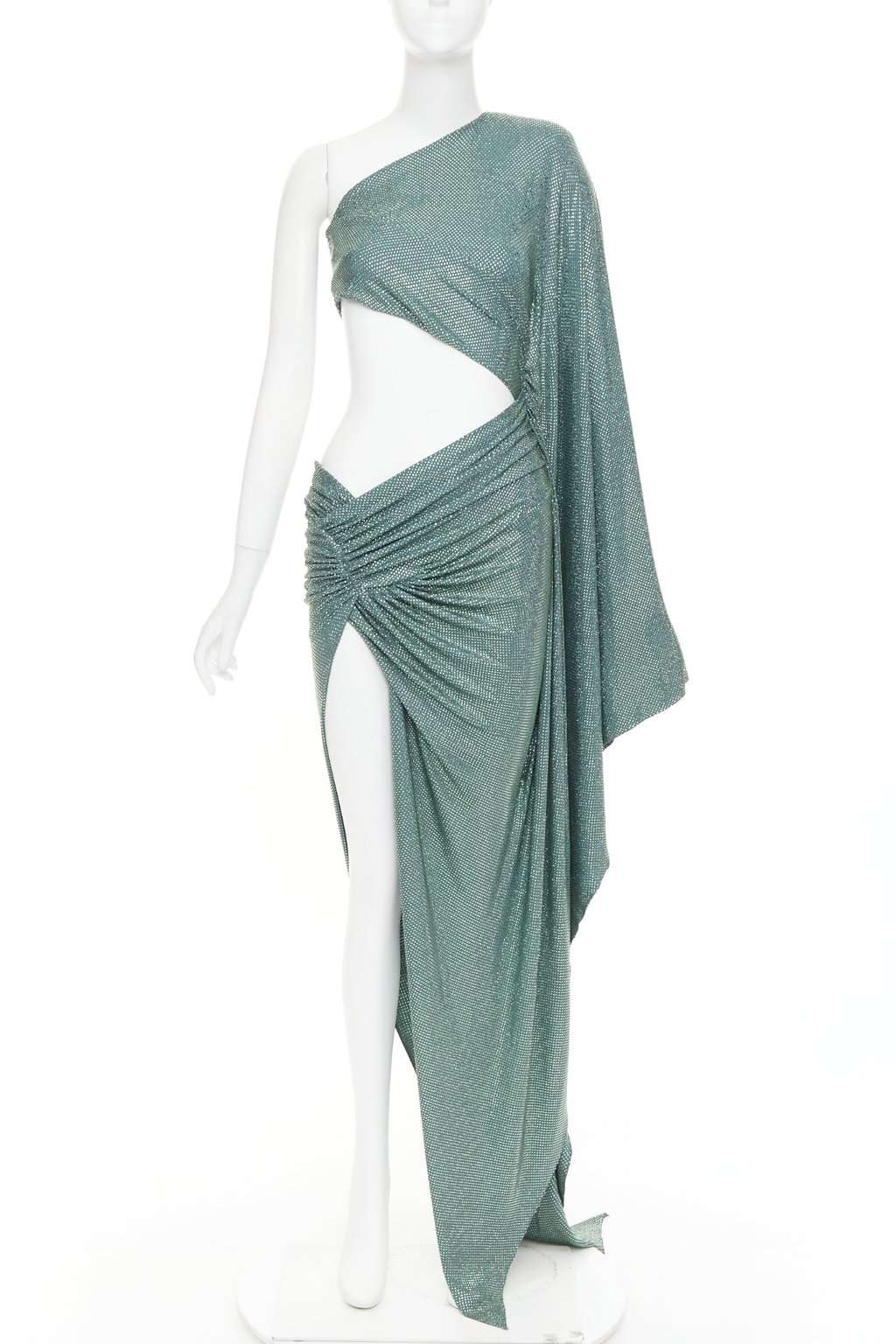 Alexandre Vauthier Green Dress Green Good condition - Front View