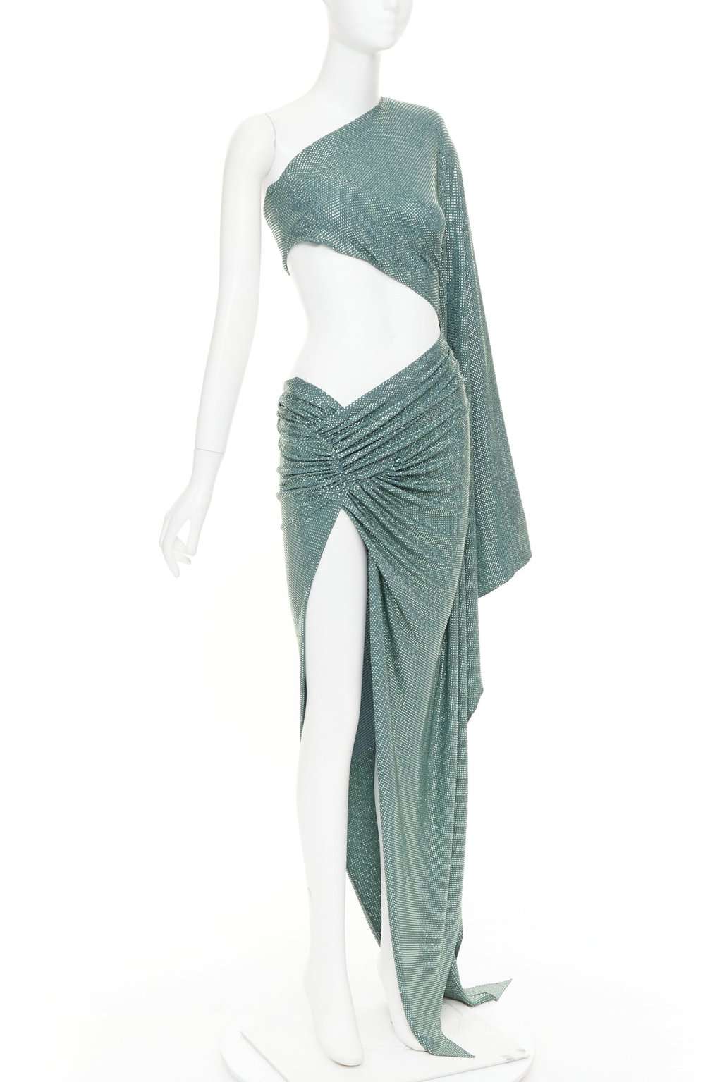 Alexandre Vauthier Green Dress Green Good condition - Inside View