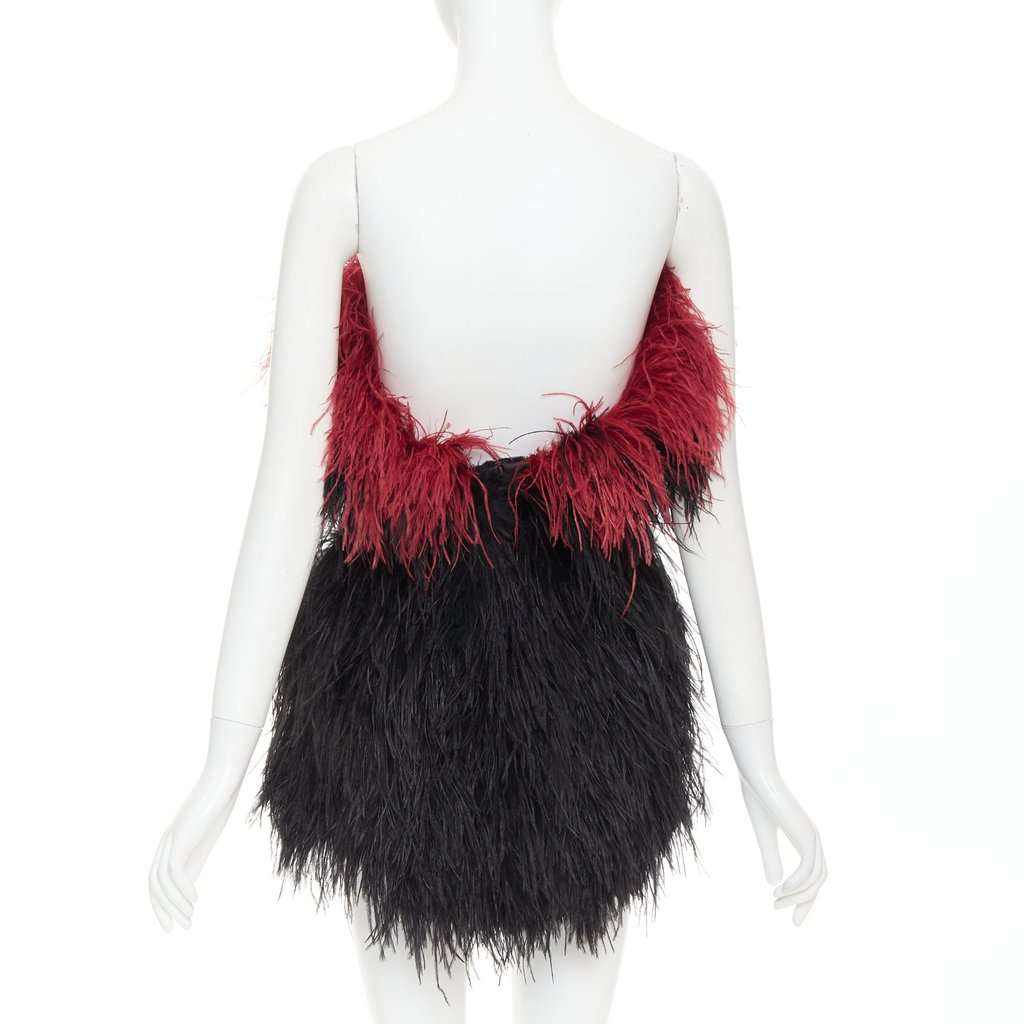 Alexandre Vauthier Black Fur Dress Black Fur Very good condition - Box View