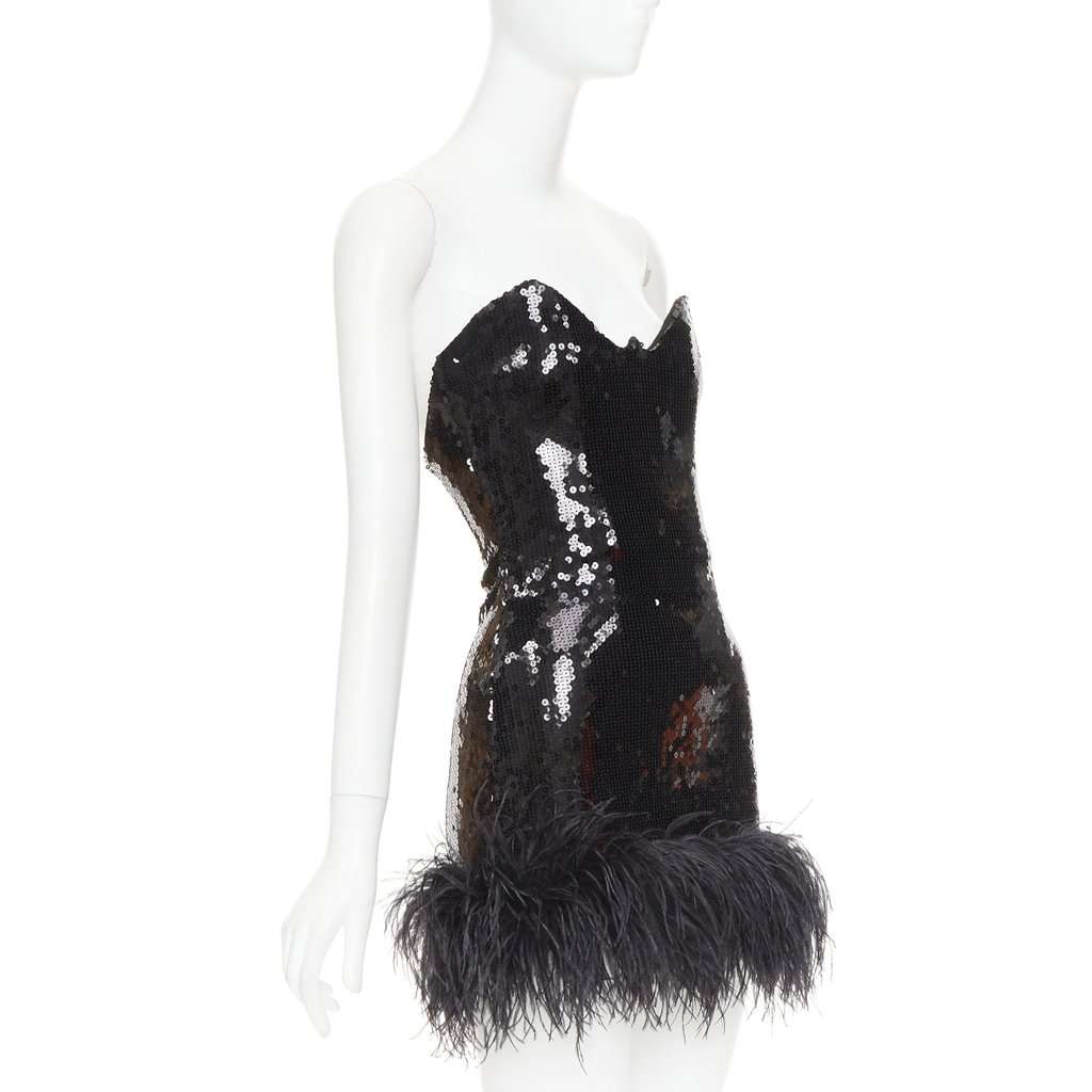 Alexandre Vauthier Black Dress Black Very good condition - Inside View