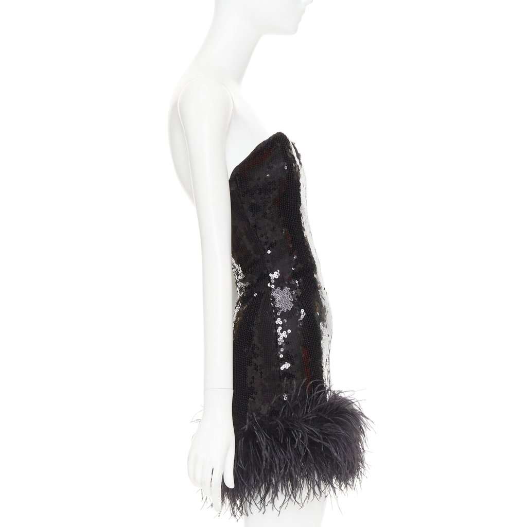 Alexandre Vauthier Black Dress Black Very good condition - Model View