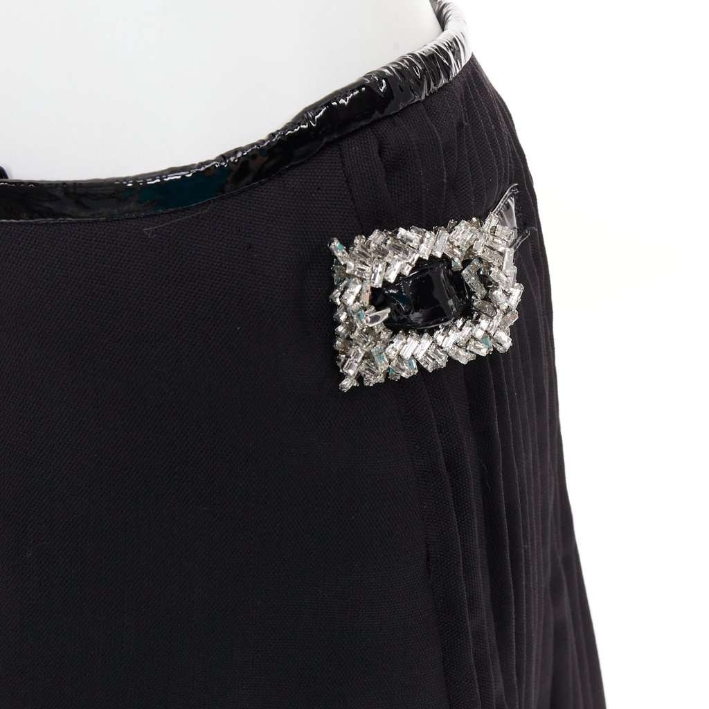 Alexandre Vauthier Black Skirt Black Fair condition - Back View
