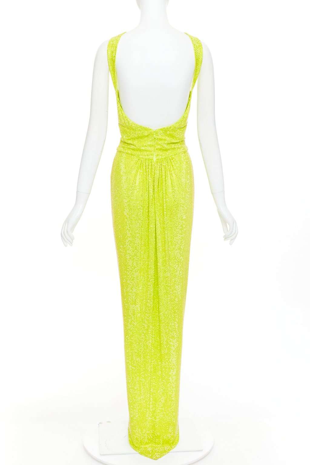 Alexandre Vauthier Yellow Viscose Dress Yellow Viscose Good condition - Box View
