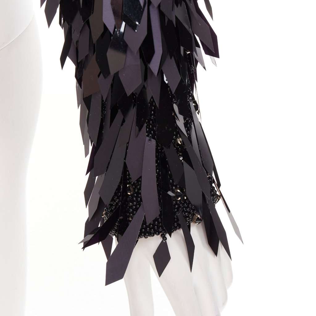 Alexandre Vauthier Black Polyester Top Black Polyester Very good condition - Back View