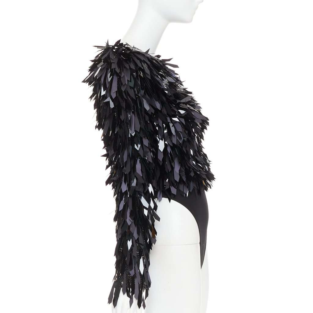 Alexandre Vauthier Black Polyester Top Black Polyester Very good condition - Model View