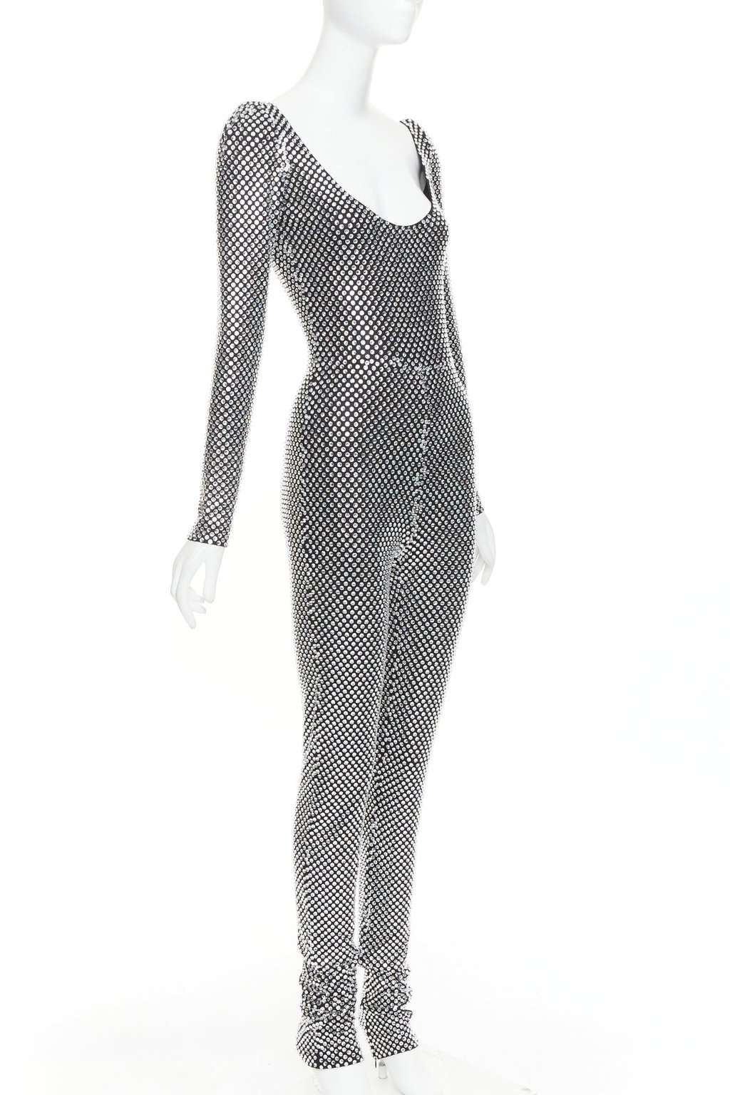 Alexandre Vauthier Silver Viscose Jumpsuit Silver Viscose Very good condition - Inside View