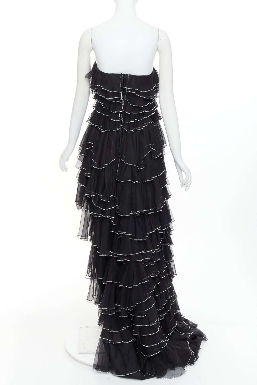 Alexandre Vauthier Black Silk Dress Black Silk Fair condition - Box View