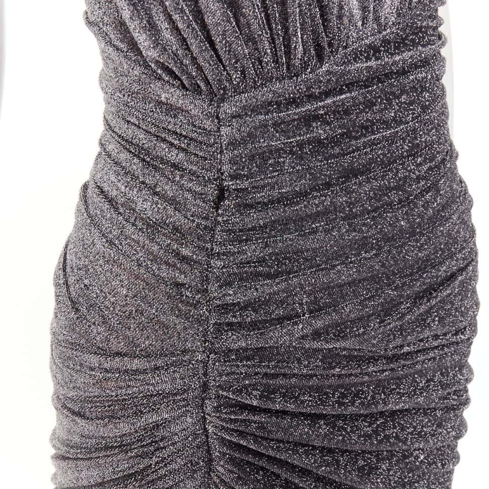 Alexandre Vauthier Silver Dress Silver Fair condition - Back View