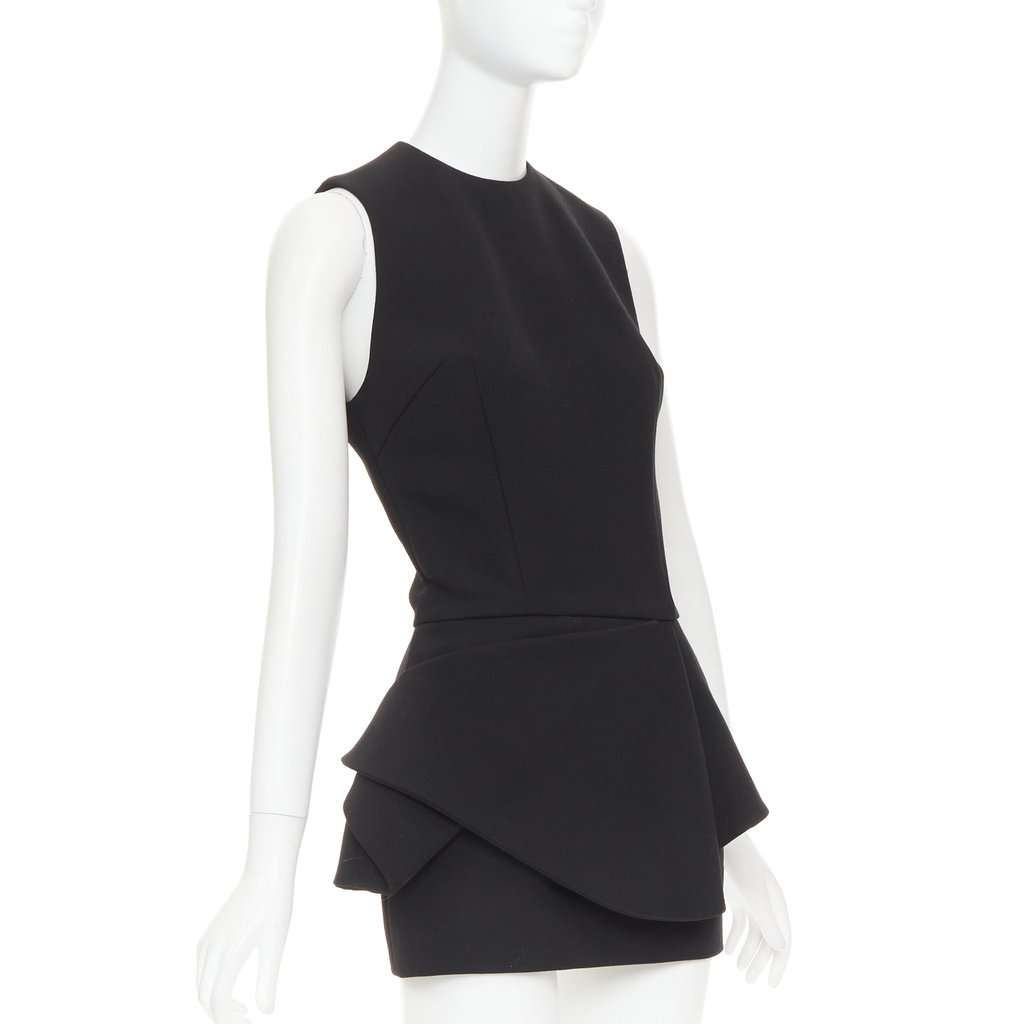 Alexandre Vauthier Black Wool Dress Black Wool Very good condition - Inside View