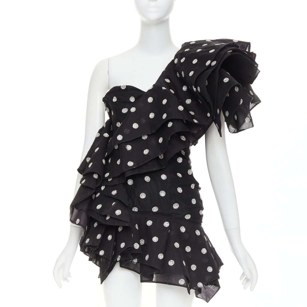 Alexandre Vauthier Black Dress Black Fair condition - Front View