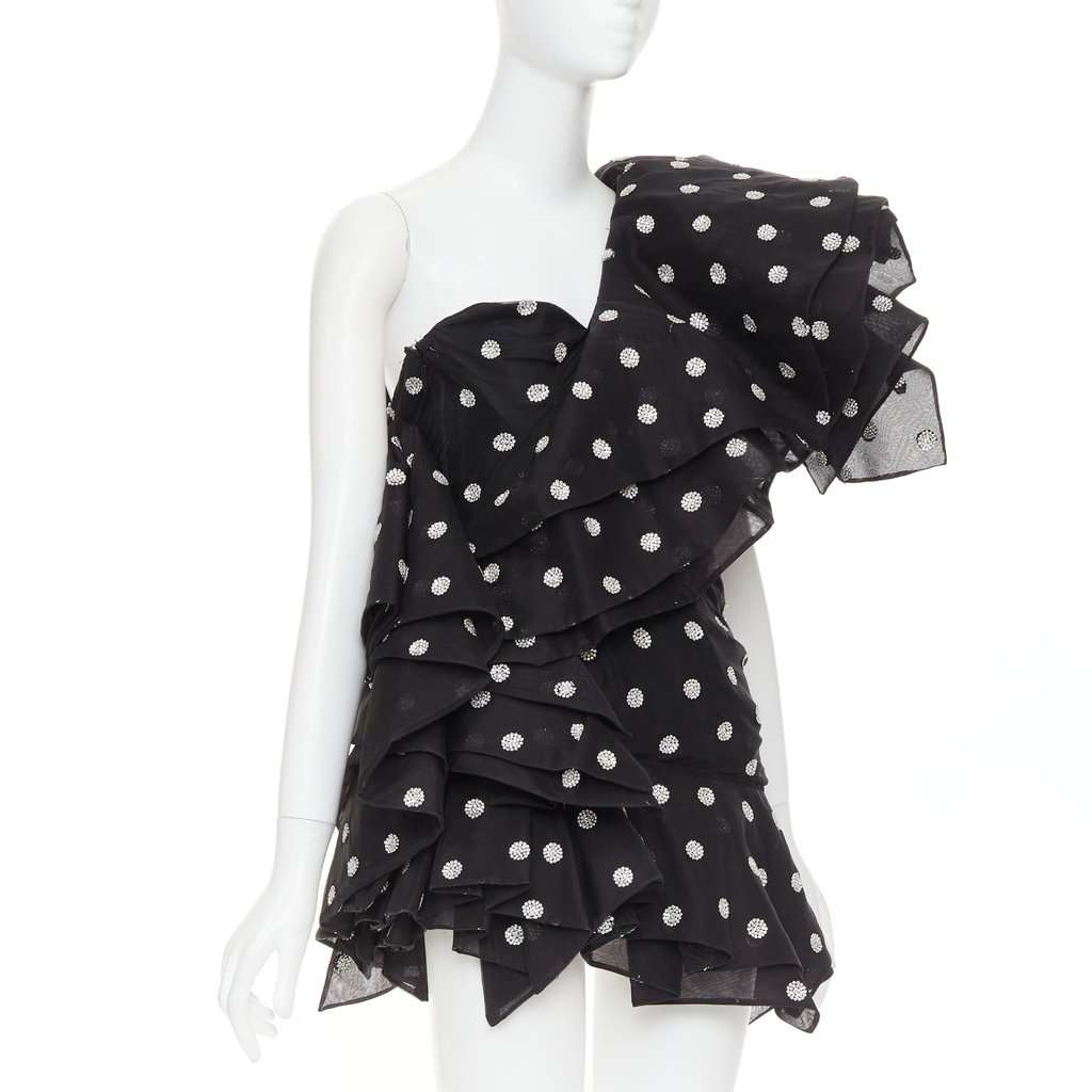 Alexandre Vauthier Black Dress Black Fair condition - Inside View