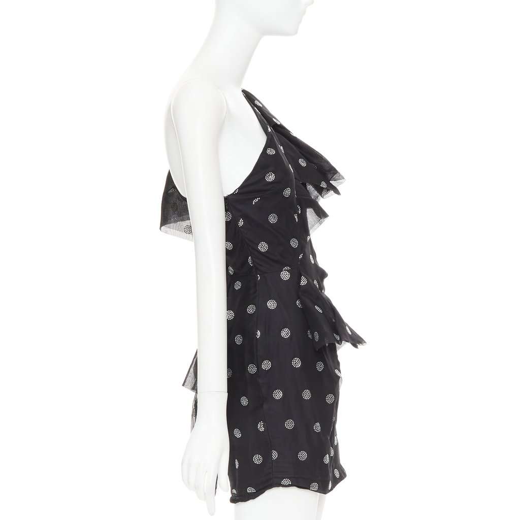 Alexandre Vauthier Black Dress Black Very good condition - Model View