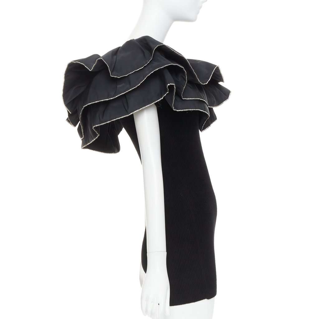 Alexandre Vauthier Black Dress Black Very good condition - Model View